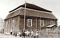 Pakruojo sinagoga 1937 m.