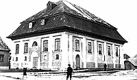 Salantų sinagoga 1910 m.