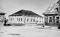 Šeduvos sinagogos griuvėsiai 1970 m. A.Martinionio nuotrauka