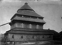 Šaukėnų sinagoga 1916 m.