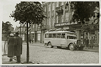 Siauliai 1930-39, autobusas Ryga-Berlinas