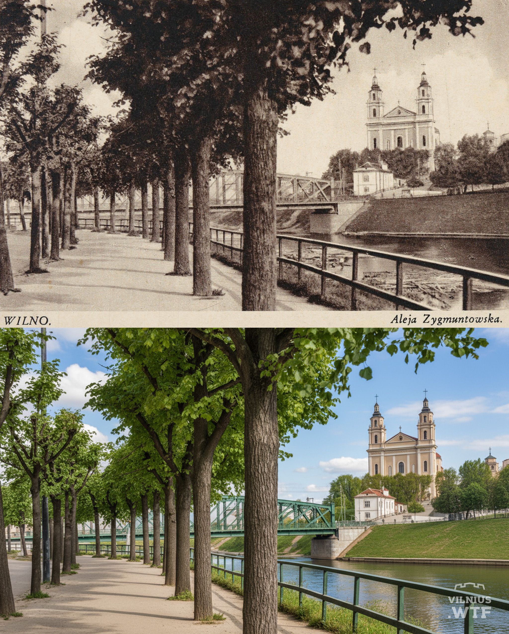 Click image for larger version  Name:	Žygimantų alėja - Aleja Zygmuntowska - Žygimantas avenue 1925-1931 A. Fialko.jpg Views:	1 Size:	1,28 MB ID:	2221192