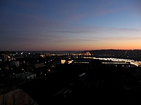 Tolumoje apšviesta naujoji estakada