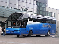 "NEORIMA" Neoplan Starliner prie viešbučio "Royal hotel LIETUVA" 2009-07-04