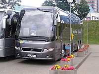 Volvo 9900 prie viešbučio "Royal hotel LIETUVA" 2009-07-04