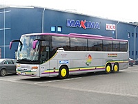 Kassbohrer Setra S417 GT-HD prie Ukmergės g. MAXIMA parduotuvės 2009-07-04