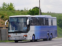 "Busturas" Kassbohrer Setra S317 Ukmergės g. Vilniuje 2009-07-04