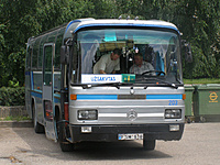 "Kelmės autobusų parko" Mercedes-Benz O303 Vilniuje 2009-07-05