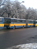 Karosa B841 #240. Stotyje Vilniuje. Maršrutas 34. 2011.03.03