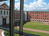 Jelgavos pilies vidiniame kieme