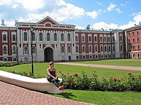 Jelgavos pilies vidiniame kieme