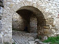 Spiš pilies viduje.