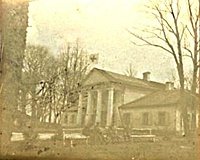 Obelių dvaro rūmai. 1917 m.