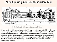 Radvilų rūmų atkūrimas sovietmečiu