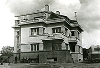 Raseiniai.Autobusu stotis 1937 m.