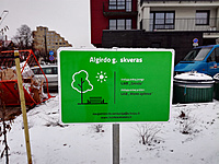 Algirdo g. skveras. 2018-12-12